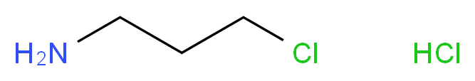 3-chloropropan-1-amine hydrochloride_分子结构_CAS_6276-54-6)