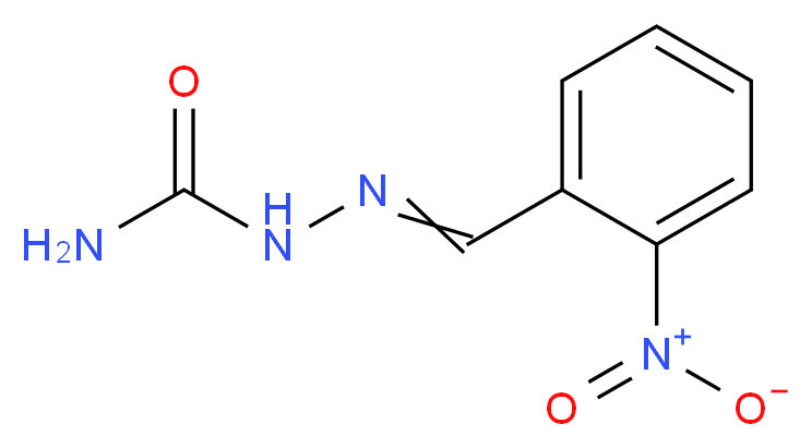 1-(2-Nitrobenzylidene)semicarbazide_分子结构_CAS_16004-43-6)