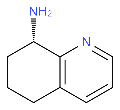 (8S)-5,6,7,8-tetrahydroquinolin-8-amine_分子结构_CAS_369656-57-5