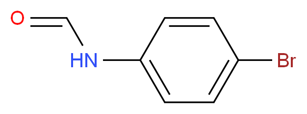 N-(4-bromophenyl)formamide_分子结构_CAS_2617-78-9