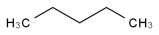 CAS_109-66-0 molecular structure