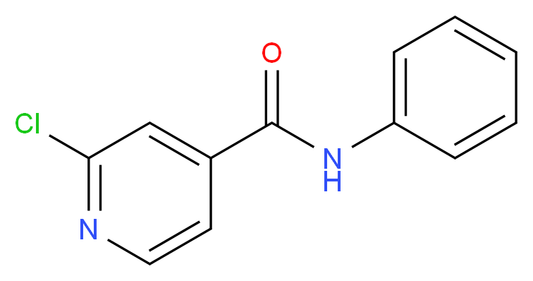 2-chloro-N-phenylisonicotinamide_分子结构_CAS_80194-83-8)