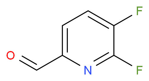 5,6-DIFLUOROPICOLINALDEHYDE_分子结构_CAS_1227561-77-4)