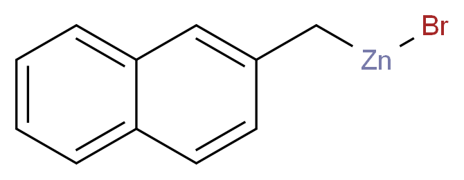 bromo(naphthalen-2-ylmethyl)zinc_分子结构_CAS_152329-44-7