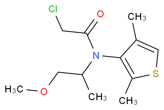 二甲吩草胺_分子结构_CAS_87674-68-8)