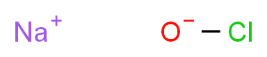 Sodium hypochlorite_分子结构_CAS_7681-52-9)