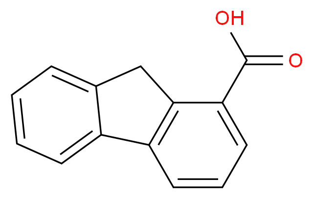 芴-4-羧酸_分子结构_CAS_6954-55-8)