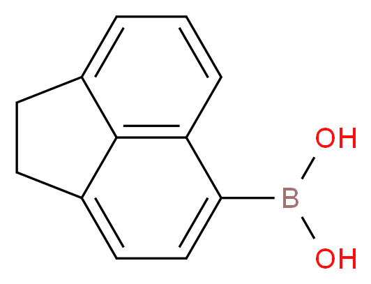 苊-5-硼酸_分子结构_CAS_183158-33-0)