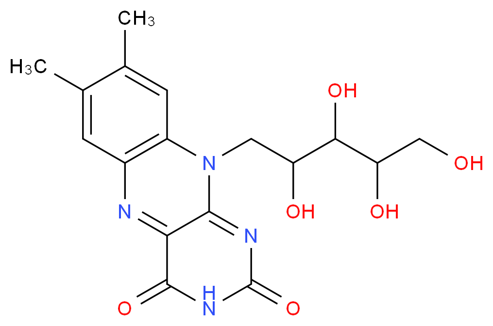 RIBOFLAVIN_分子结构_CAS_83-88-5)