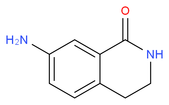 7-amino-3,4-dihydroisoquinolin-1(2H)-one_分子结构_CAS_66491-03-0)