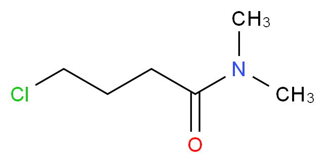 4-chloro-N,N-dimethylbutanamide_分子结构_CAS_22813-58-7