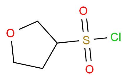 oxolane-3-sulfonyl chloride_分子结构_CAS_1207346-29-9