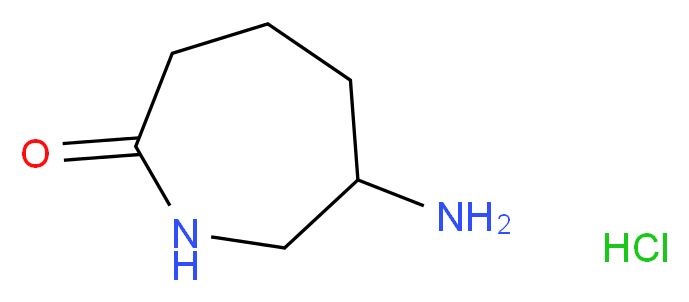 6-Aminoazepan-2-one hydrochloride_分子结构_CAS_1292369-18-6)