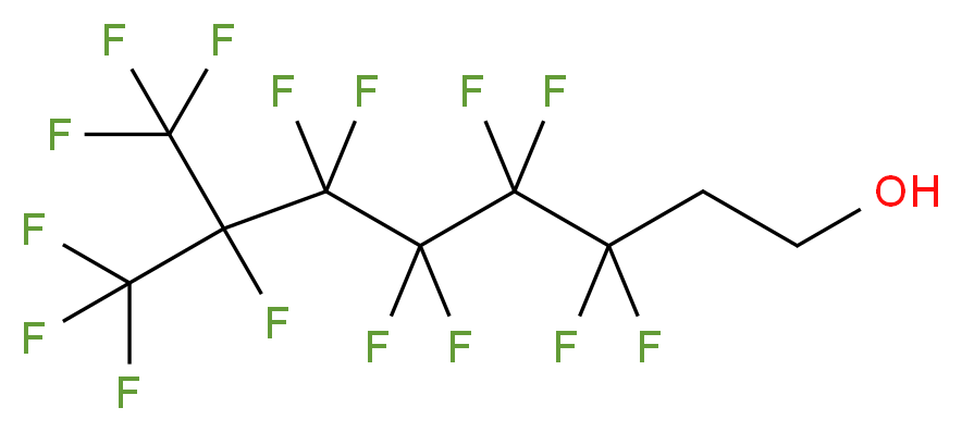 1H,1H,2H,2H-Perfluoro-7-methyloctan-1-ol_分子结构_CAS_20015-46-7)