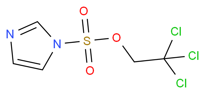 2,2,2-Trichloroethoxysulfuryl Imidazole_分子结构_CAS_903587-98-4)