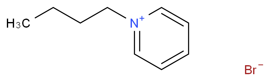 1-butylpyridin-1-ium bromide_分子结构_CAS_874-80-6