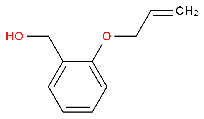 [2-(prop-2-en-1-yloxy)phenyl]methanol_分子结构_CAS_26906-01-4