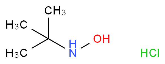 N-tert-butylhydroxylamine hydrochloride_分子结构_CAS_57497-39-9