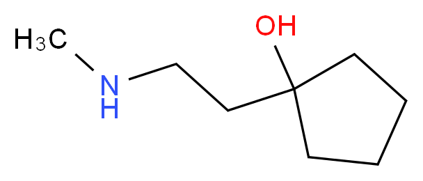 1-[2-(methylamino)ethyl]cyclopentanol_分子结构_CAS_959238-35-8)