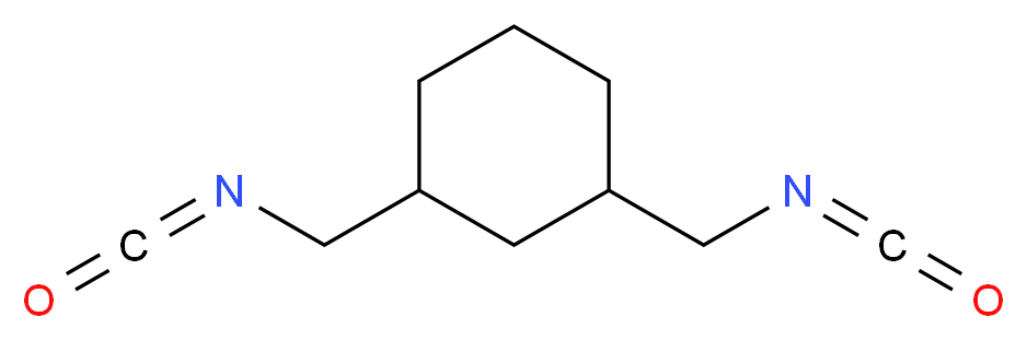 1,3-bis(isocyanatomethyl)cyclohexane_分子结构_CAS_38661-72-2