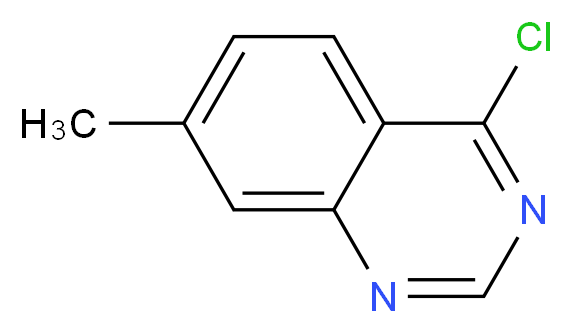 4-CHLORO-7-METHYLQUINAZOLINE_分子结构_CAS_90272-83-6)