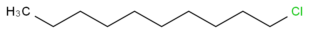 N-DECYL CHLORIDE_分子结构_CAS_1002-69-3)