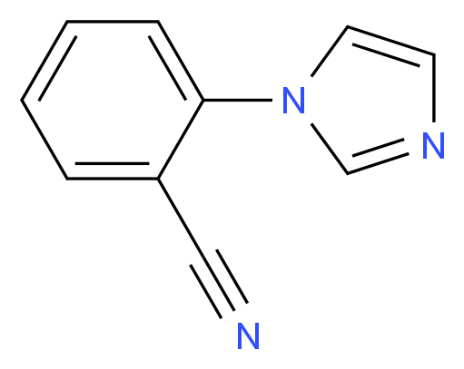 2-(1H-Imidazol-1-yl)benzenecarbonitrile_分子结构_CAS_25373-49-3)