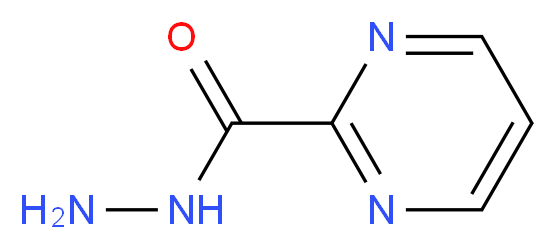 Pyrimidine-2-carboxylic acid hydrazide_分子结构_CAS_87362-28-5)