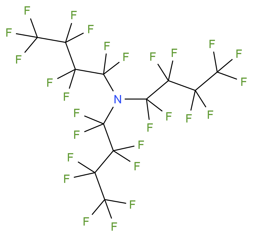 Tris(perfluorobut-1-yl)amine_分子结构_CAS_311-89-7)