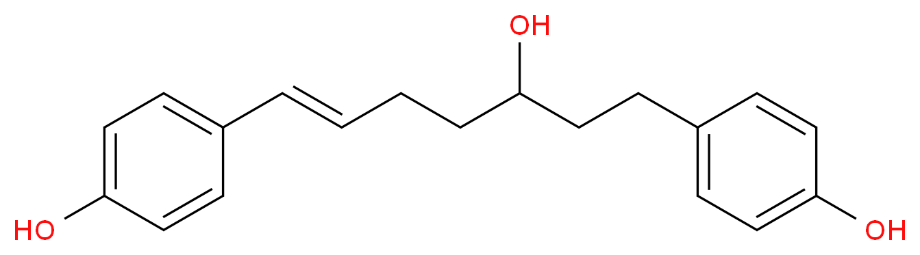 1,7-Bis(4-hydroxyphenyl)hept-6-en-3-ol_分子结构_CAS_1083195-05-4)