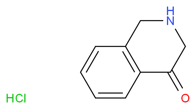 1,2,3,4-tetrahydroisoquinolin-4-one hydrochloride_分子结构_CAS_51641-22-6