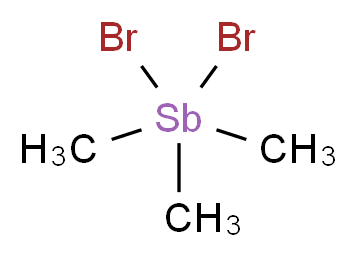 dibromotrimethylstibane_分子结构_CAS_5835-64-3