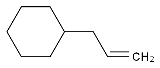 prop-2-en-1-ylcyclohexane_分子结构_CAS_2114-42-3