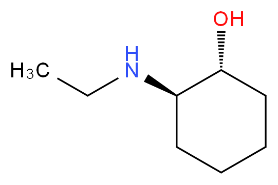 trans-2-(ethylamino)cyclohexanol_分子结构_CAS_218915-49-2)