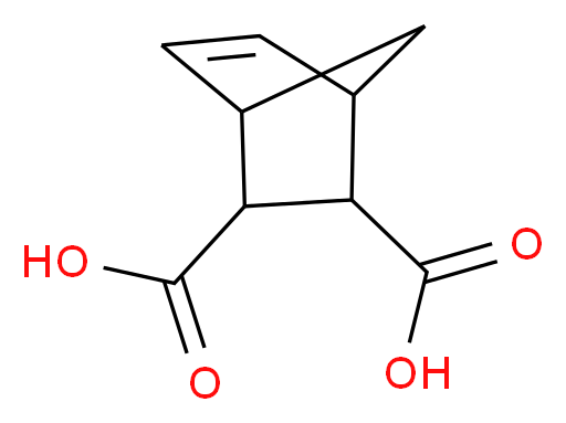 bicyclo[2.2.1]hept-5-ene-2,3-dicarboxylic acid_分子结构_CAS_3813-52-3)