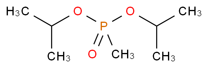 Diisopropyl methylphosphonate_分子结构_CAS_1445-75-6)