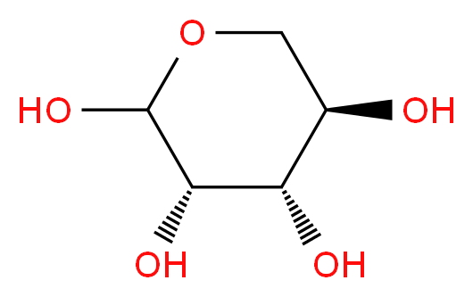 D-(-)-来苏糖_分子结构_CAS_1114-34-7)