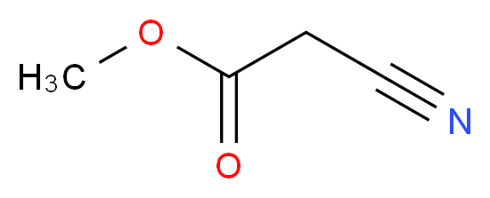 methyl 2-cyanoacetate_分子结构_CAS_105-34-0