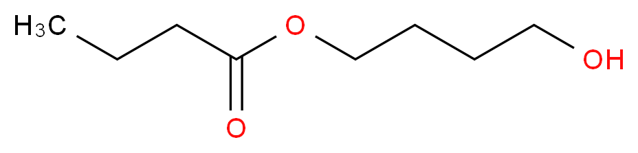 4-Hydroxybutyl butanoate_分子结构_CAS_55011-60-4)