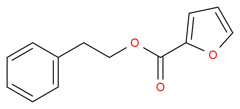 2-phenylethyl furan-2-carboxylate_分子结构_CAS_7149-32-8