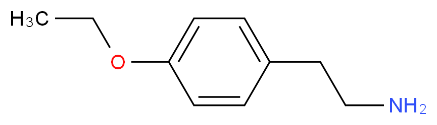 2-(4-ethoxyphenyl)ethan-1-amine_分子结构_CAS_62885-82-9