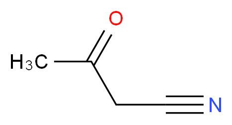 3-oxobutanenitrile_分子结构_CAS_2469-99-0