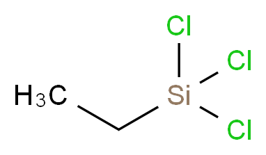 trichloro(ethyl)silane_分子结构_CAS_115-21-9