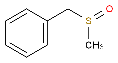 (methanesulfinylmethyl)benzene_分子结构_CAS_824-86-2