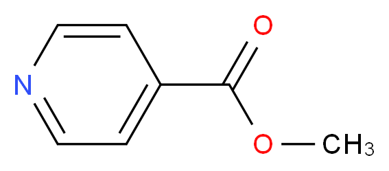 methyl pyridine-4-carboxylate_分子结构_CAS_)