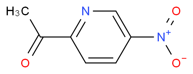 1-(5-NITROPYRIDIN-2-YL)ETHANONE_分子结构_CAS_31557-75-2)