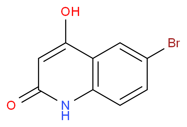 6-bromo-4-hydroxy-1,2-dihydroquinolin-2-one_分子结构_CAS_54675-23-9
