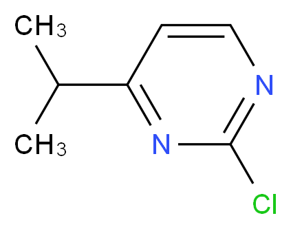 2-chloro-4-(propan-2-yl)pyrimidine_分子结构_CAS_941294-36-6