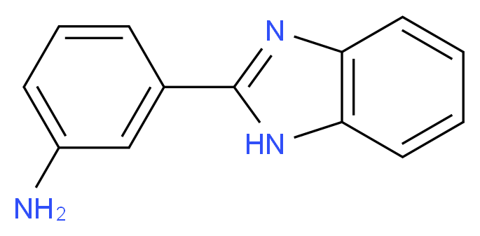 3-(1H-benzimidazol-2-yl)aniline_分子结构_CAS_7596-74-9)