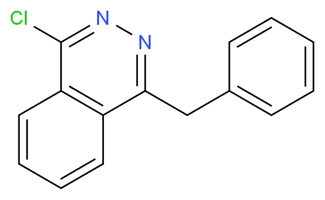 1-benzyl-4-chlorophthalazine_分子结构_CAS_40848-53-1